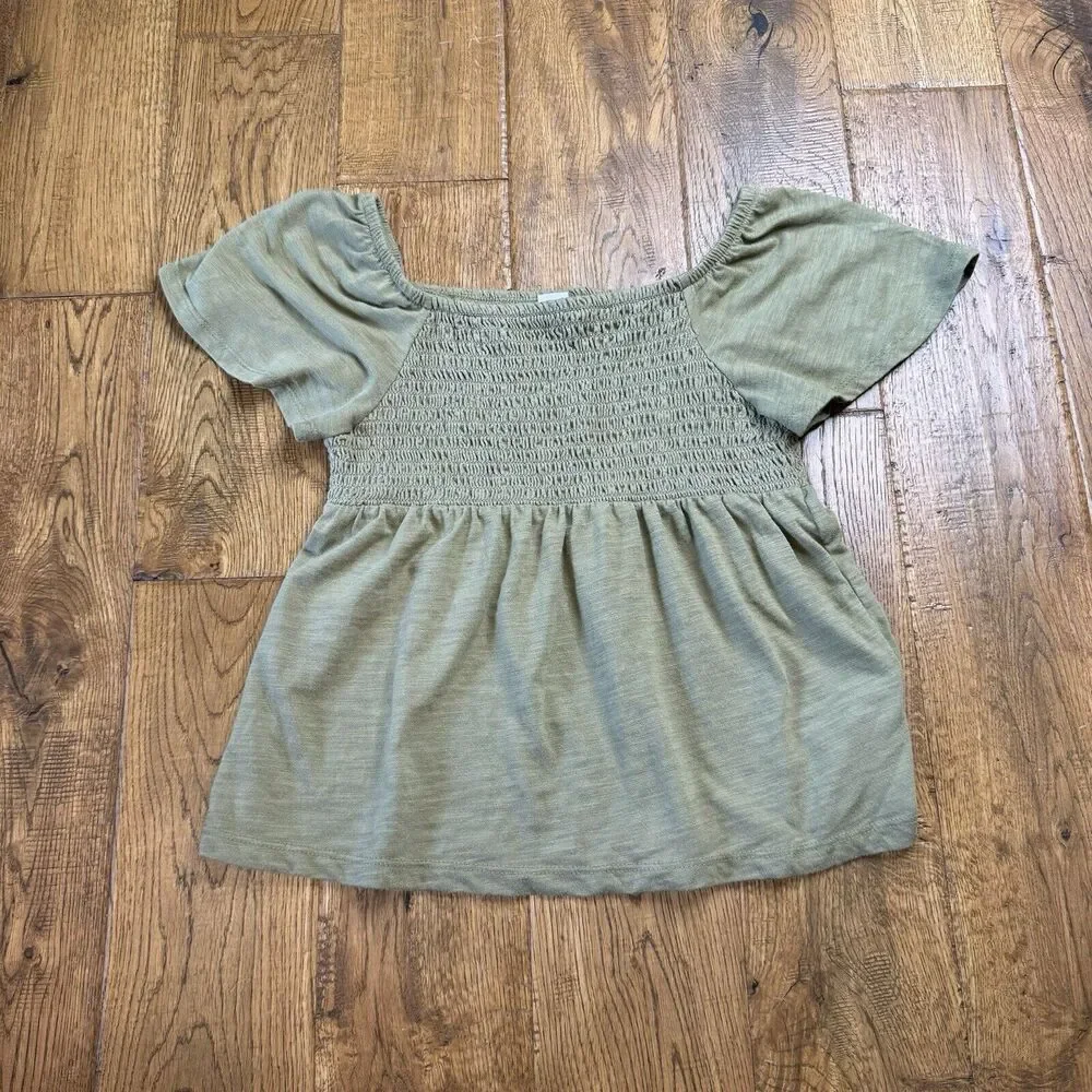 Lot of 9 Girls Size Large 10/12 Clothing Tops, Overalls, Sweater, Pajamas, Swim